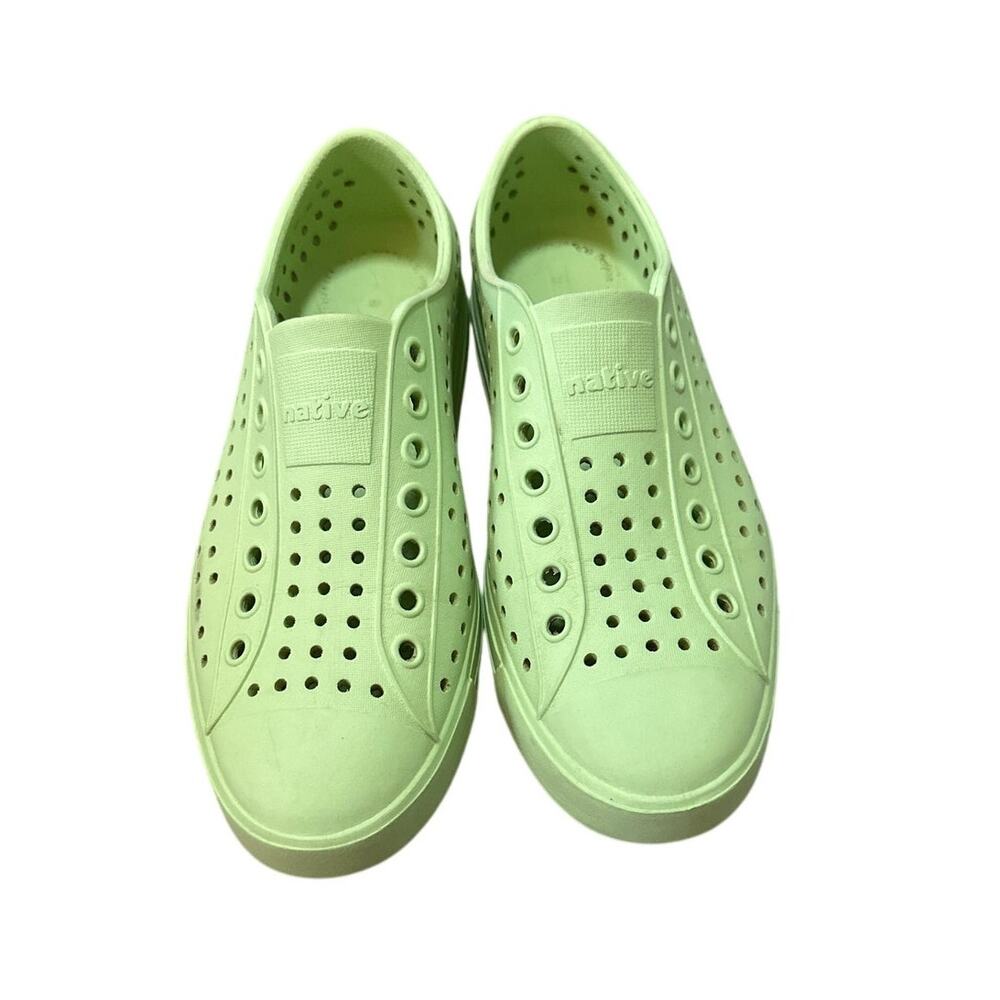 Native Jefferson Slip On Shoes Mint Green Size M4 W5